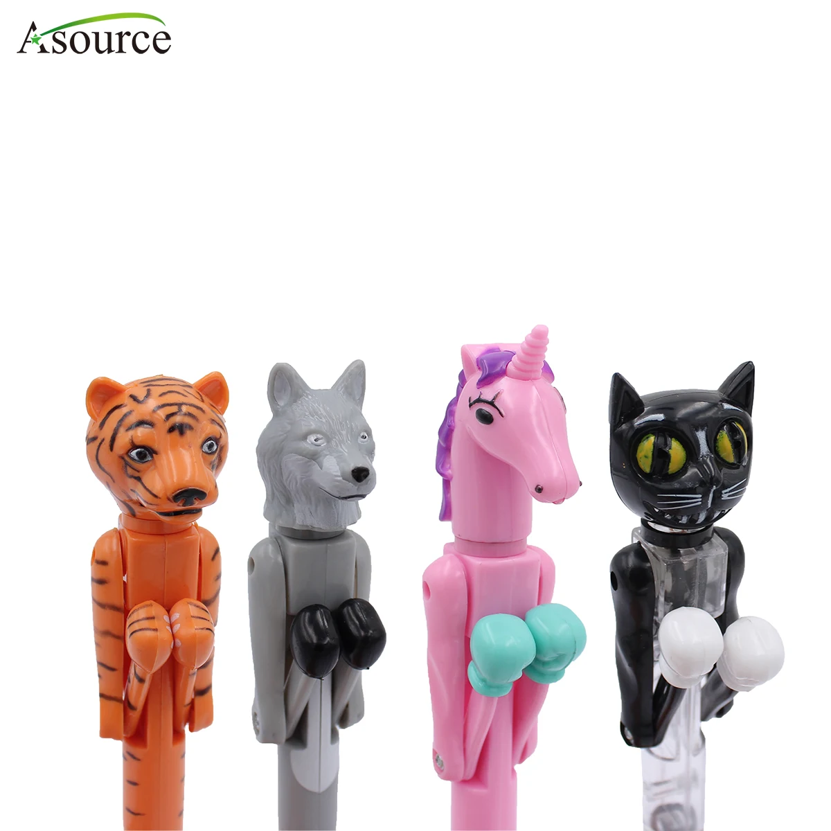 Popular Children Funny Pen Creative Design Plastic Boxing Pen