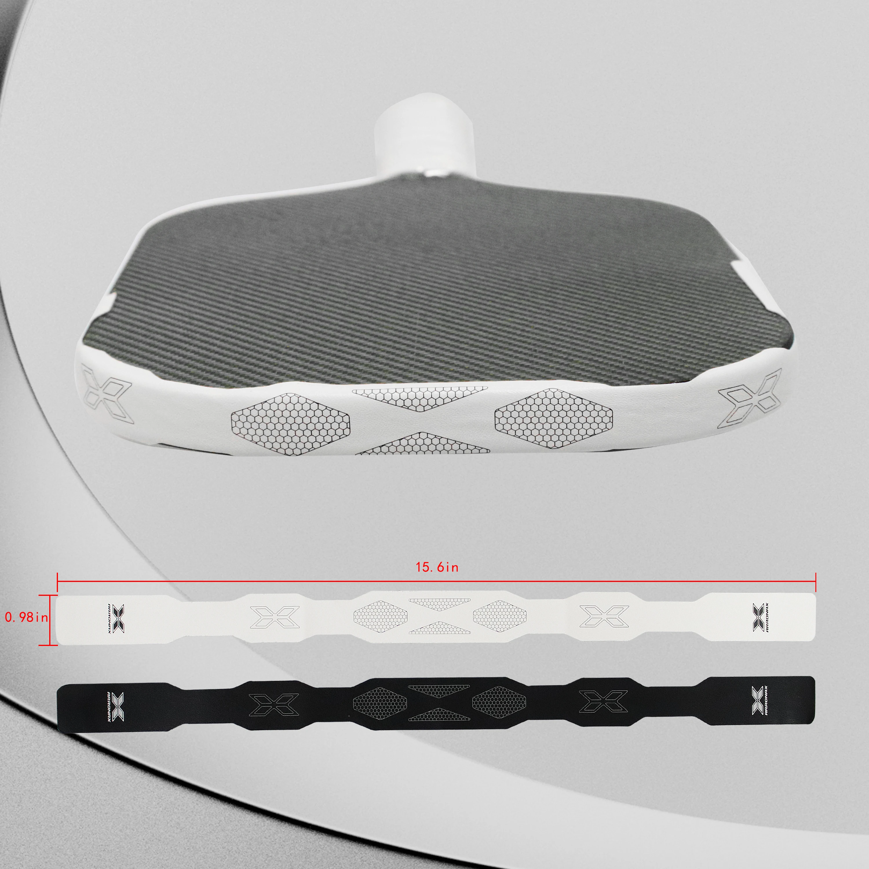 Arronax Pack of 3 Pickleball Paddle Edge Tape Racquet Anti-scratch PVC Pickleball Paddle Edge Guard