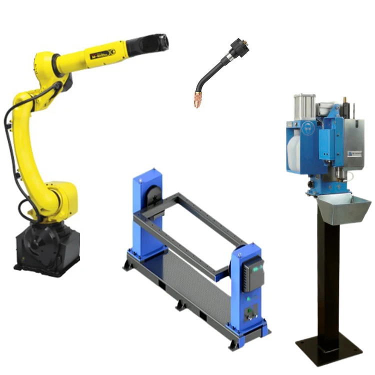 Fanuc M-10iD/8L 6 Axis Automatic Industrial Welding robot Arm Laser With 350A 400A 500A Welding Machine
