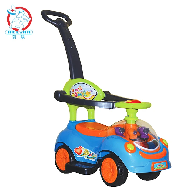 Производители BLM, оптовая продажа, детская игрушка для катания, четырехколесная игрушка для раннего развития с пушками для автомобиля