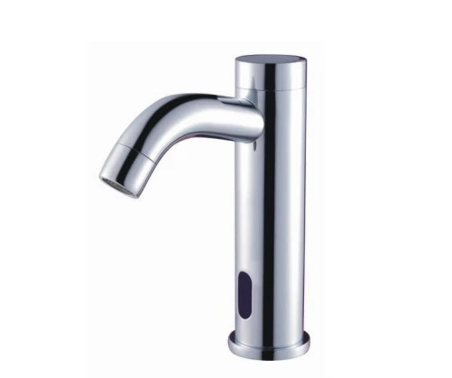 Top Automatic Smart Tap Sensor Faucet Single Handle Wall Mounted Touch Less Intelligent Water Save with Ceramic Valve Core