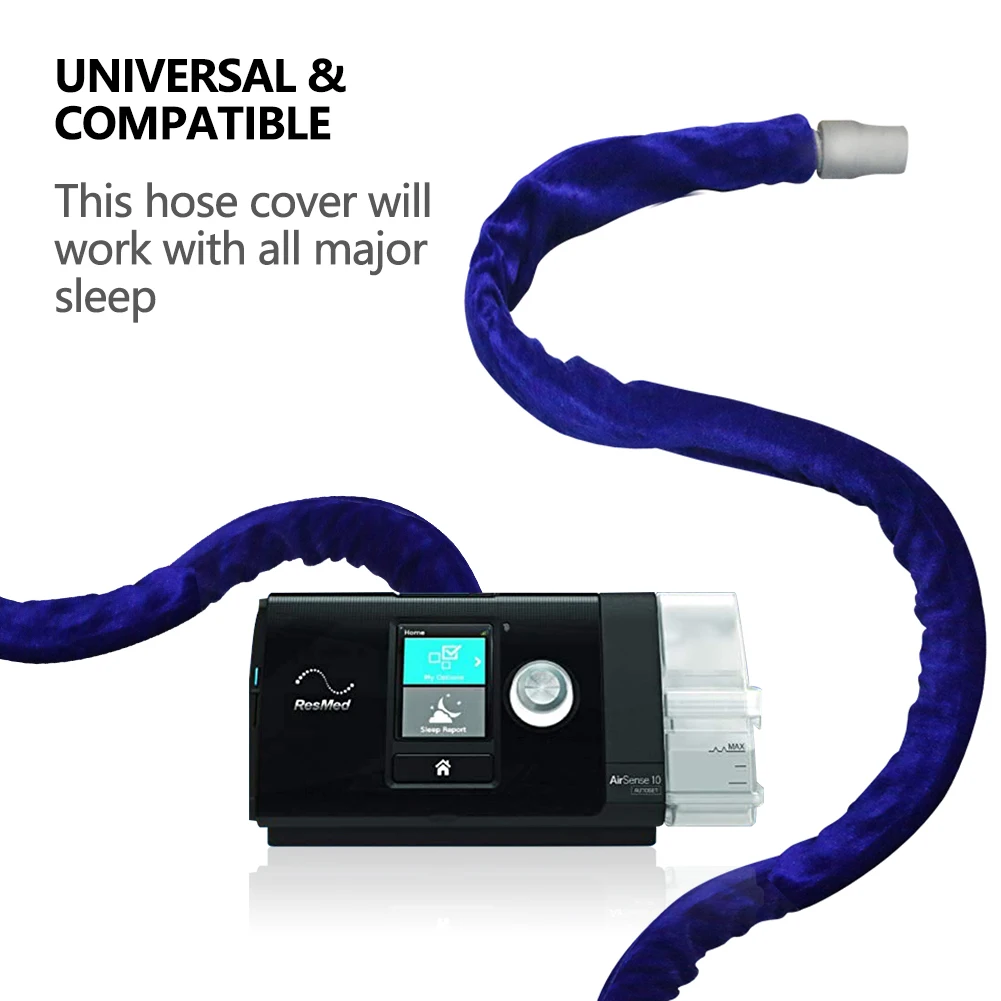 1 шт 6 футов в длину CPAP шланг крышка с застежка на молнии во всю из мягкой флисовой ткани насосно-компрессорных труб для теплоизоляции протектор