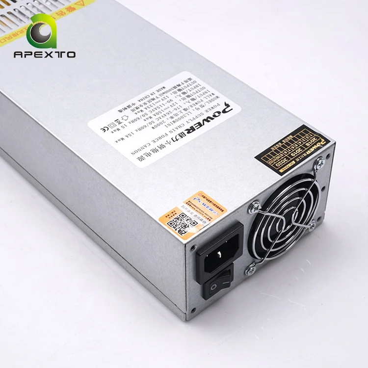 Высокоэффективный адаптер напряжения питания 220 В lianli 2000mini 2200 Вт 2U одиночный источник 6000 разгон PSU