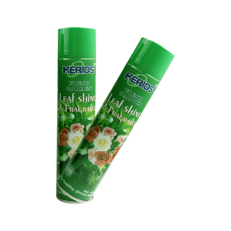HERIOS Chrysal Leaf Shine Spray For Indoor Plants Makes Leaves Glossy Clean and Shine Easy to Use Aerosol Plant Spray