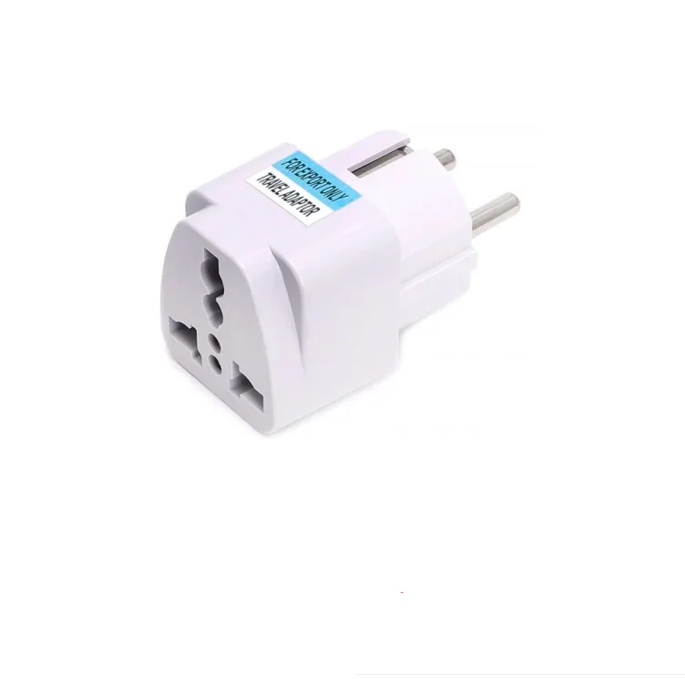 Germany French plug adaptor universal travel adaptor double adapter plug socket Travel Conversion Plug
