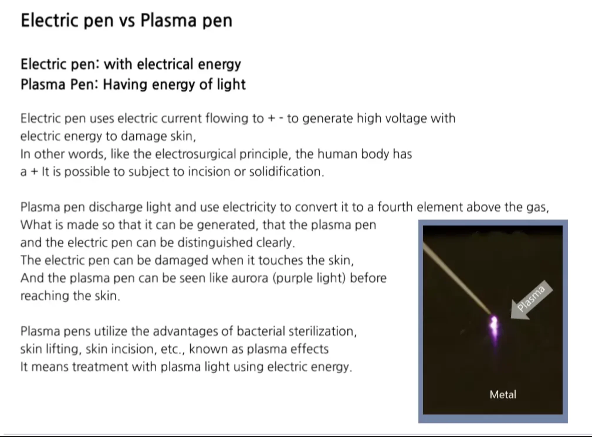 Medical 3 in 1 fibroblast ozone plasma pen jet plasma lift eyelid plasma shower for acne scar removal skin tightening