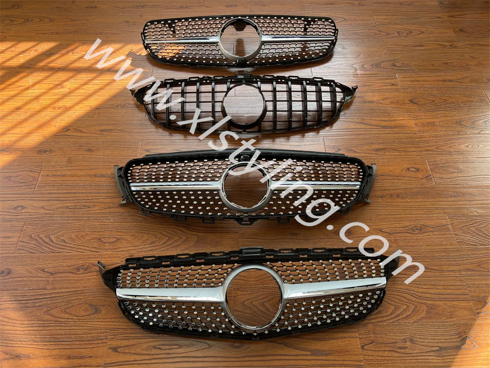 Car Styling Facelift Grill For Mercedes BENZ W205 X253 W213 Diamonds Grilles