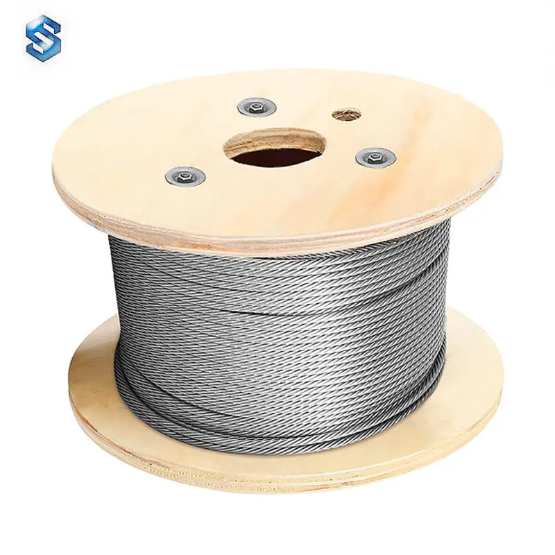 316 7x19 8mm stainless steel wire rope