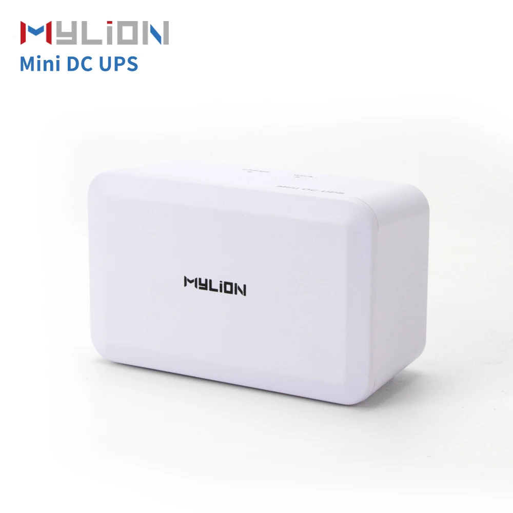 Mylion Mini DC Uninterruptible Power Supply MU68 12V 3A 12000mAh Mini DC UPS Battery Backup Unit for WiFi Router ONT ONU Gateway