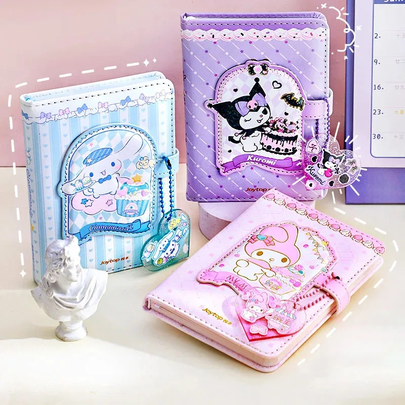 Sanrio Anime A6 Size Notebook Kuromi My Melody Design Hand Account Book Girls Office Organizer Promotion School Supplies Gift