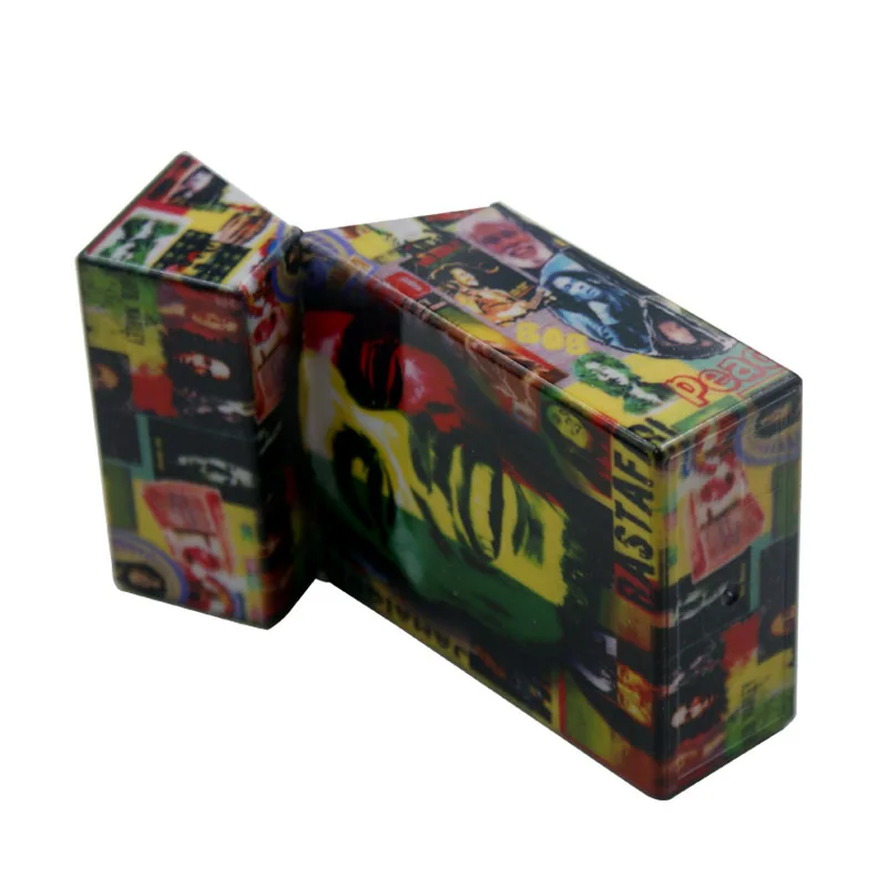 Gunter High Quality Plastic Cigarette Case Smoking Accessories Portable Customer Logo Cigarette Box