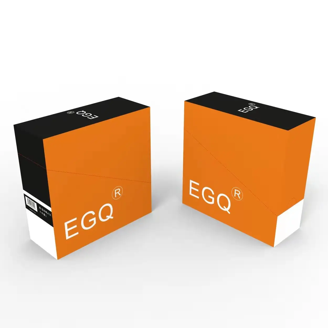 Электронная сигарета марки EGQ, оптовая продажа, с дизайнерской упаковкой, сделанная на заказ, D15/PLUS, портативная, 14*99 мм, 400 мАч, гофрированная бумага CN;GUA, 50 г