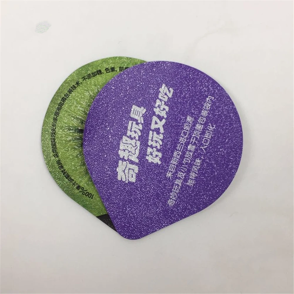 Aluminum Foil Lids for Yogurt 95mm Heat Sealing Aluminum Foil Lids 95mm Diameter Yogurt Plastic Cup Foil Lid