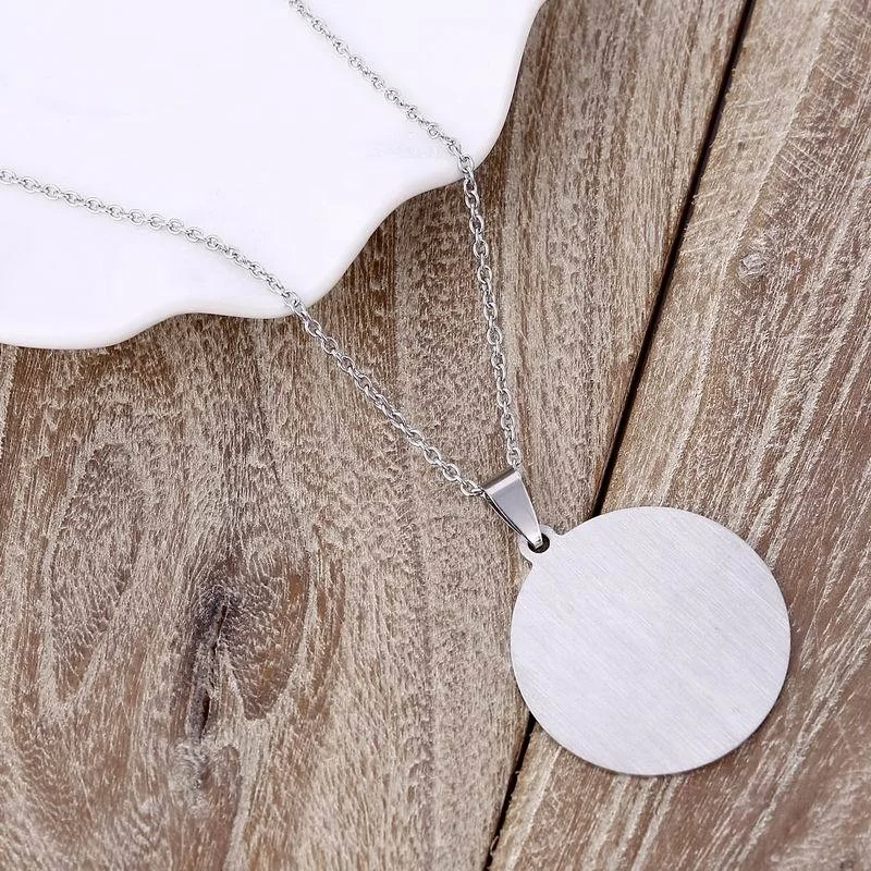 Taoism ювелирные изделия символ равновесия из нержавеющей стали Tai Chi Yin and Yang подвеска парное