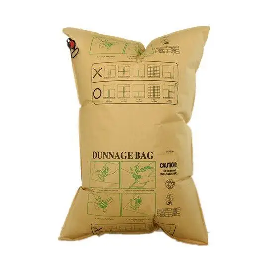 Logistics Package 1000*2200mm PP Woven+PA and PE Film Level 1: 2.9PSI/0.207Bar Traditional Valve Dunnage Air Bags