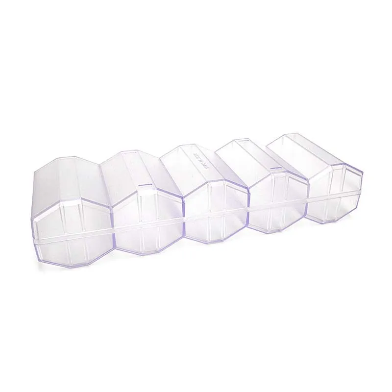 Transparent Poker Chip Holder Tray Customized Acrylic Pack of 100 Poker Chip Boxes