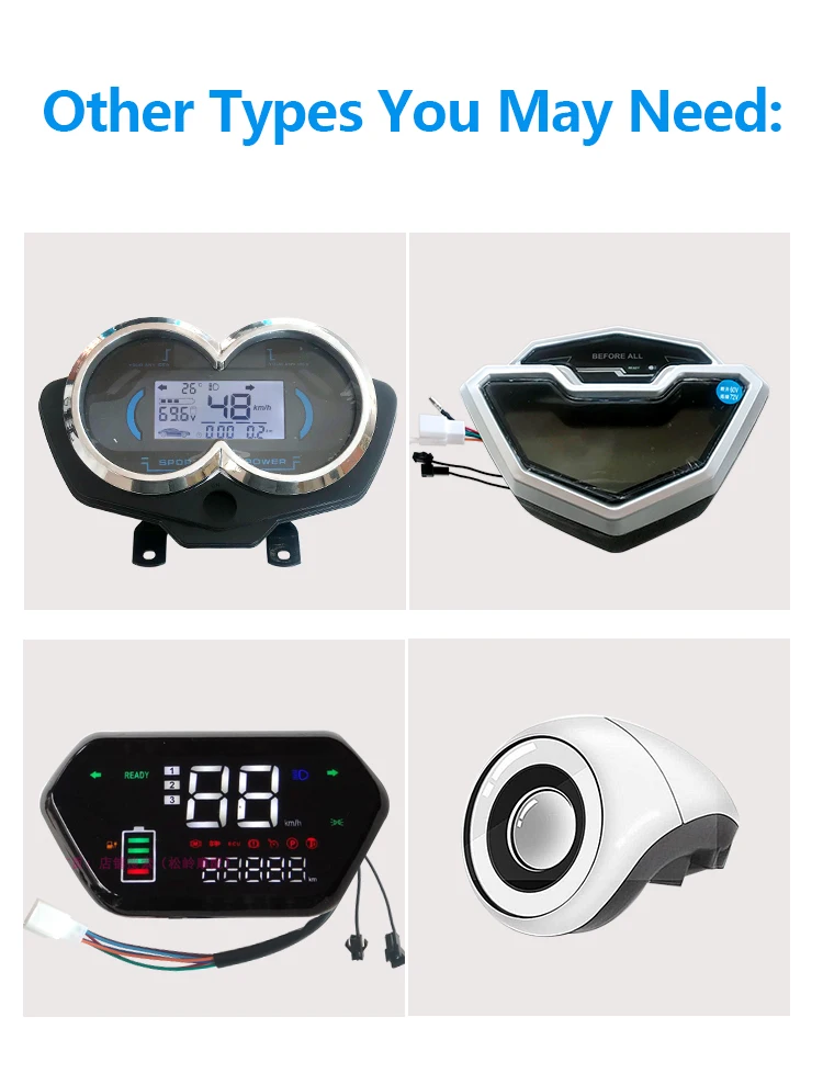  Wholesale Factory Supply Smart Intelligent Electric Vehicle Speedo
