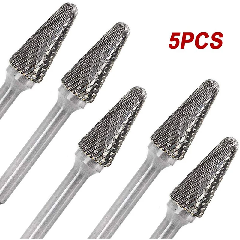 OEM/ODM SA SB SC SF SL 1/4' Shank Double Cut Carbide Rotary Burrs for Sales