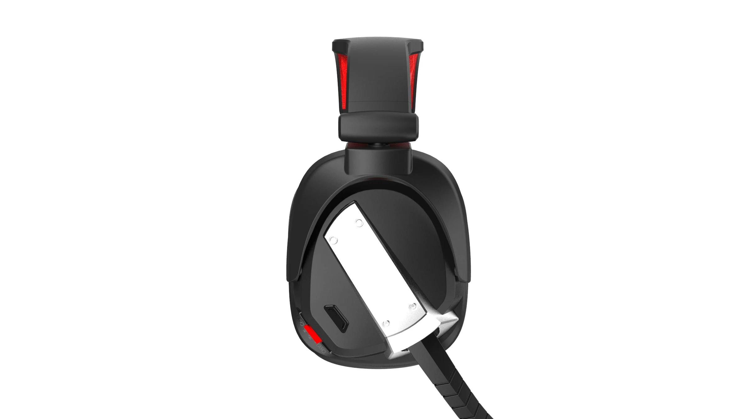 2.4G Wireless USB Headset for Nintendo Switch,PS4,PS4 Slim and PC, Deep Bass and Rotating Metal Ear Cups