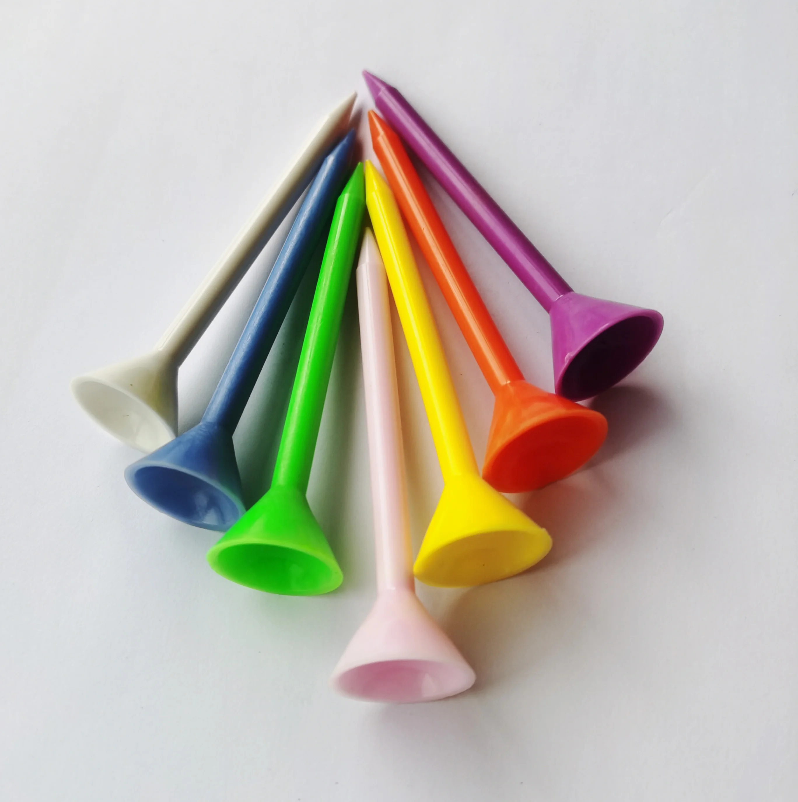  New design colorful Martini golf tees/big