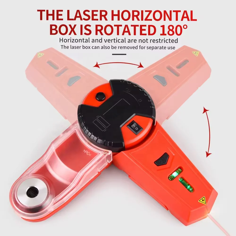 2024 New upgraded Multi-function Automatic Dust Collector For Wall Drilling With Laser Level Wiring Tool