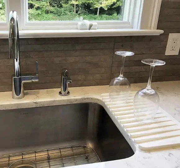 Silicone Dish Drying Mat rack Silicone Dish Drying Mat for Kitchen Counter, Slip Resistant Dishwasher Mat Heat Resistant