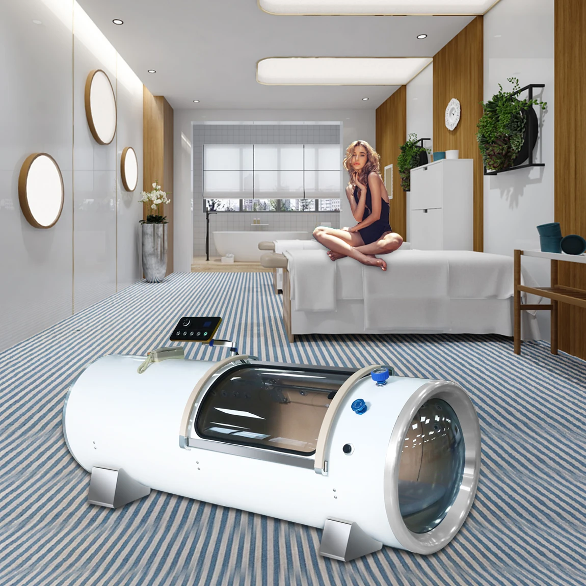 2021 Hot Selling Portable Pressure Hyperbaric Chamber Oxygen Spa Capsule For Sale