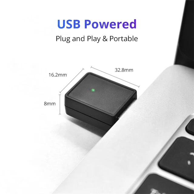 Feasycom Free SDK BT5.2 Dual-Mode IoT 450m Long Range IP40 OTA USB Bluetooth Programmable Beacon for Advertising