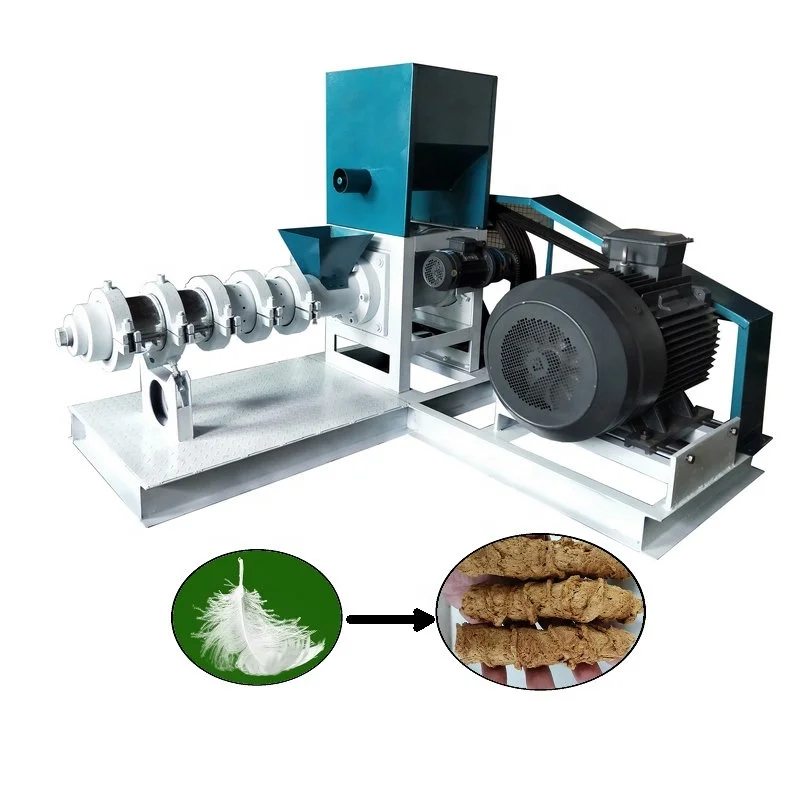 CE Certification Animal Feather Feed Processing Machine Chicken Feather Processing Machine Poultry Feather Extruding Machine