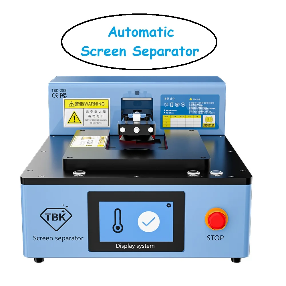 Elekworld TBK-288 Screen Separator machine for iPhone Automatic heating phone screen removal fixture repair tool