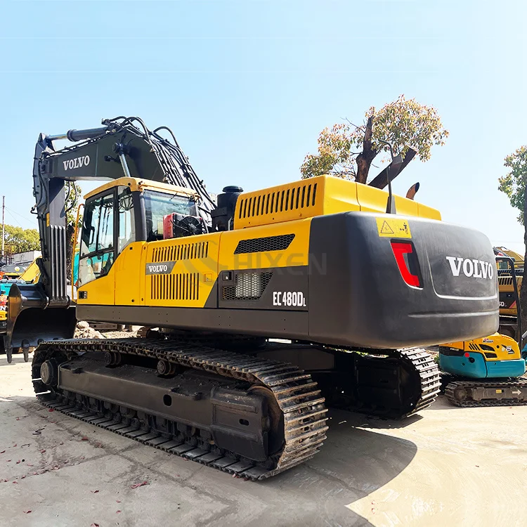 Original Used Volvo Ec480 Excavator Crawler Excavator for Sale