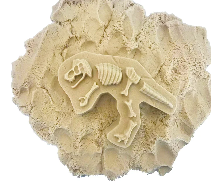 Dinosaur shape magical sand wholesale toy suppliers magic sand Kidsand