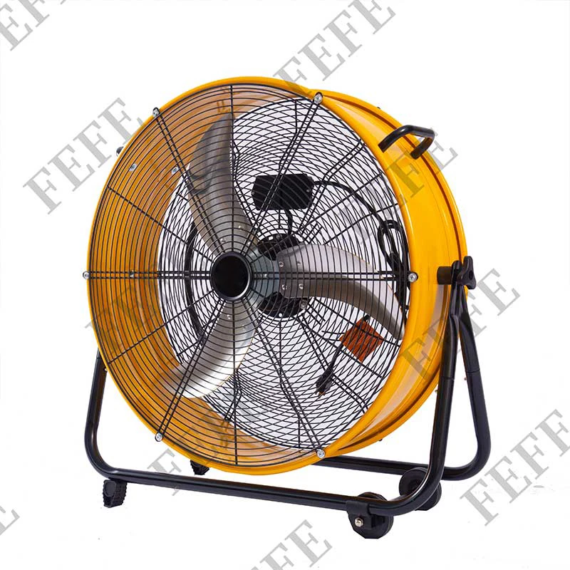 Hot Selling Customized Industrial Electric Exhaust Drum Fan Portable High Quality