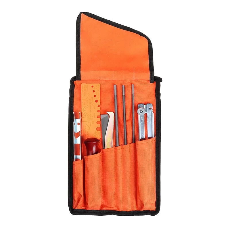 New Product Thread Taper Triangular Set 5/32 3/16 7/32 Round Chain Saw File