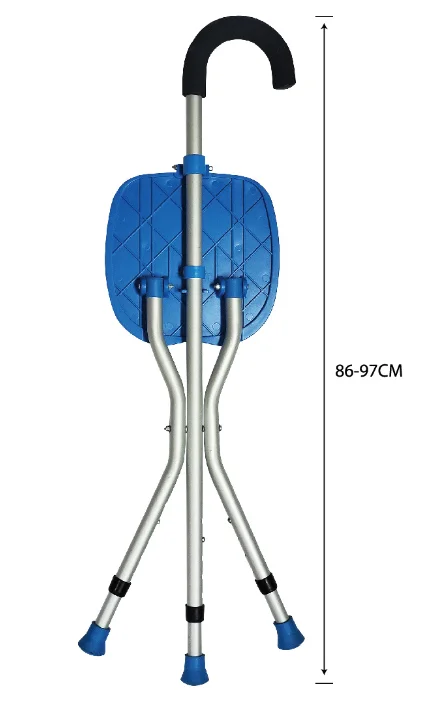 3 Legs Superior Quality Telescopic Walking Cane Chair for the