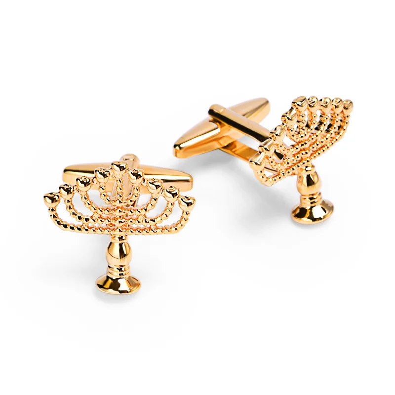 
Top Gold Color Cufflinks Letters/Alien/Square/Dragon/Maple leaves/Balance/Name Cuff Links 