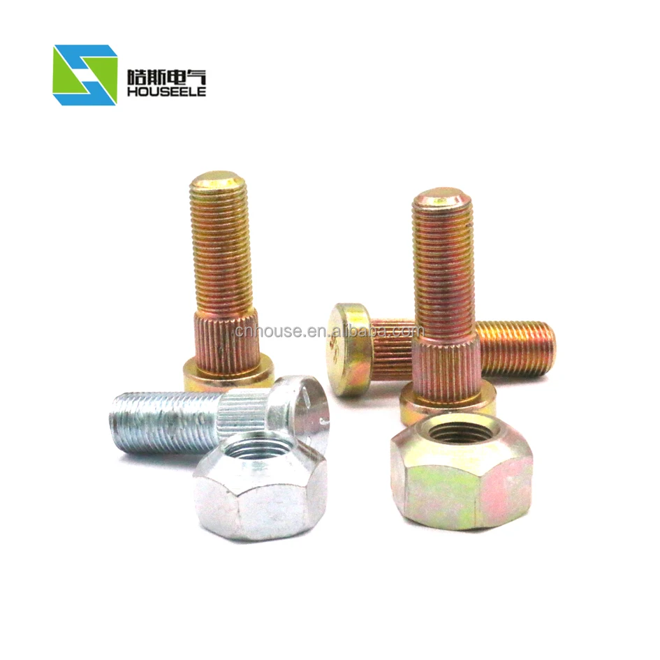 Valley style  galvanized gearbox wheel bolt