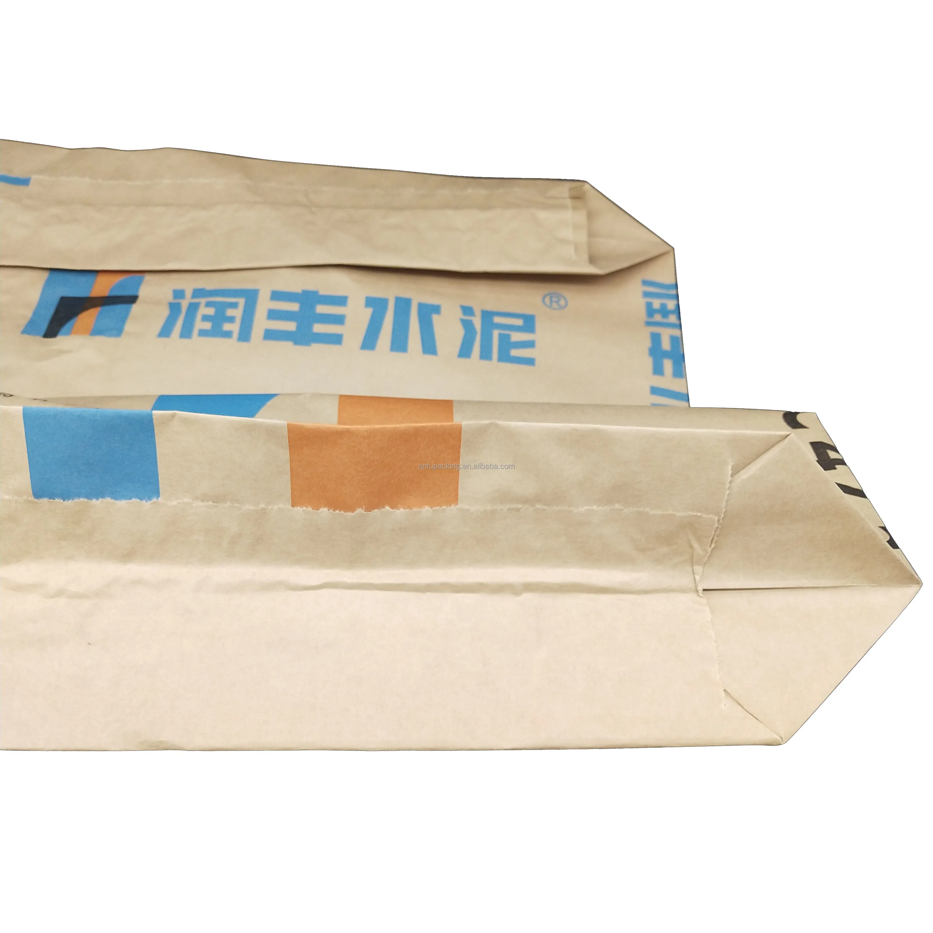 3  layers kraft paper cement bag manufacturer in China