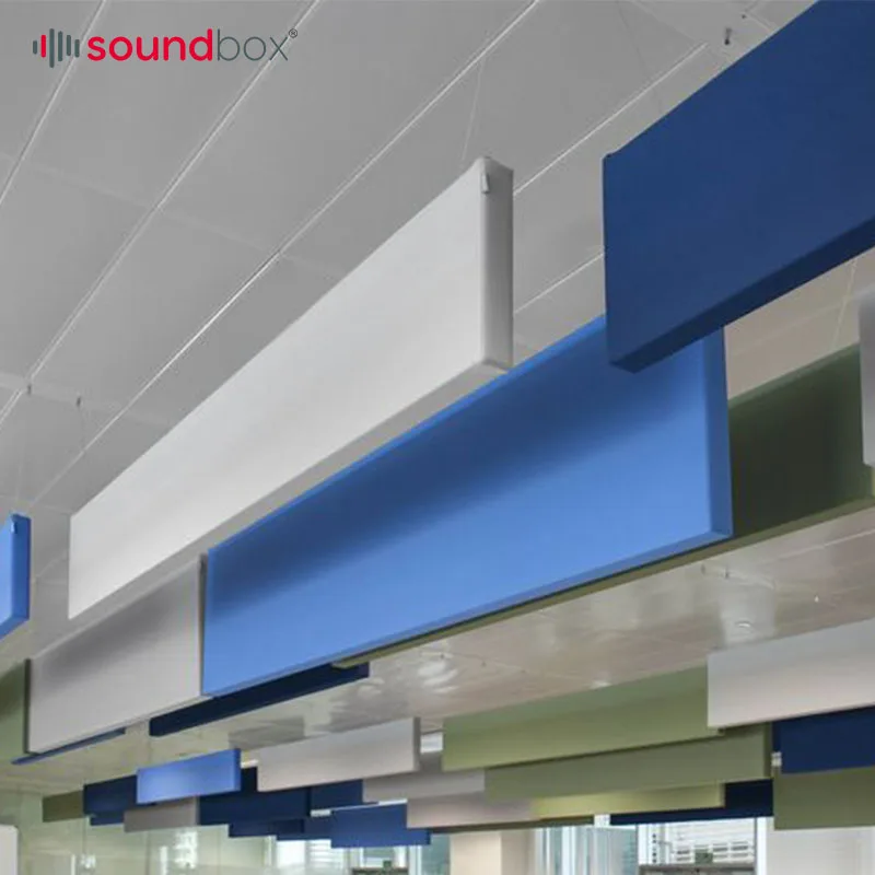 Noise Reduction Acoustic Flat Wall Panels Echo Absorb Fabric Acoustic Decorative Wall Panel
