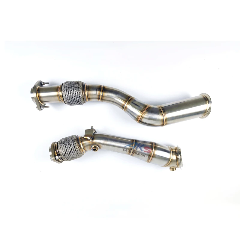 AKS Downpipe For BMW X3M X4M S58 3.0T Downpipe