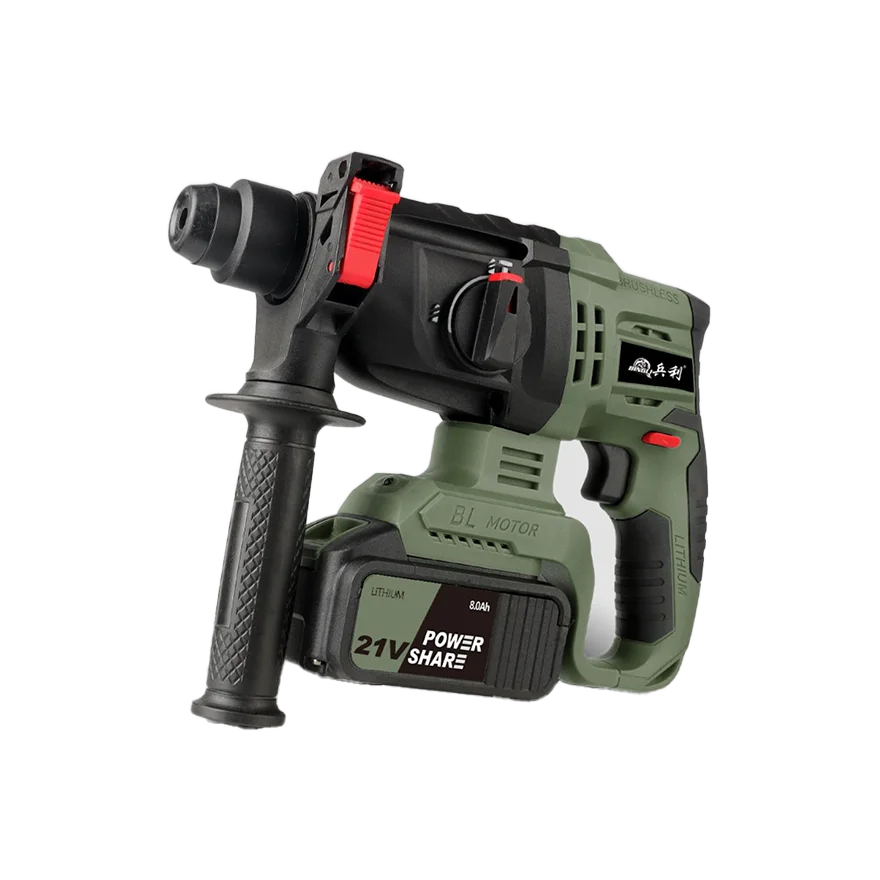 factory Cordless Rotary Hammer Brushless Light Lithium Electric Hammer electric jack hammer drill machine