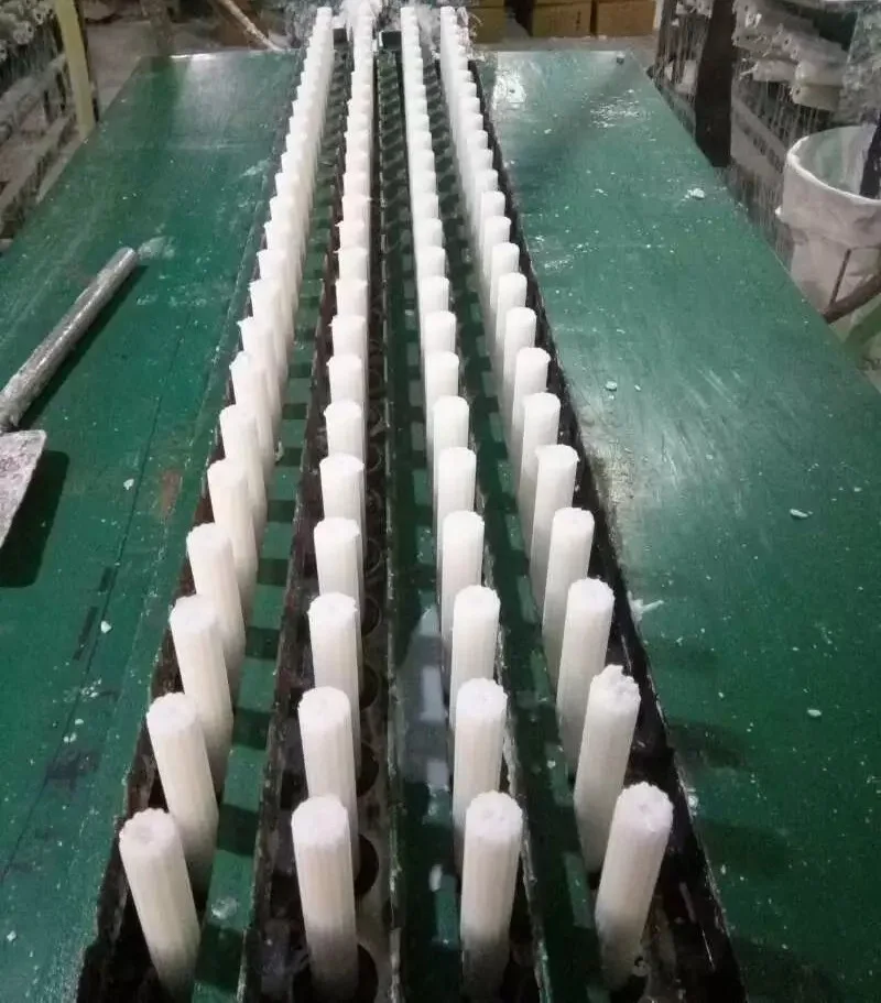 Africa market white stick candle/candel from 8-100g