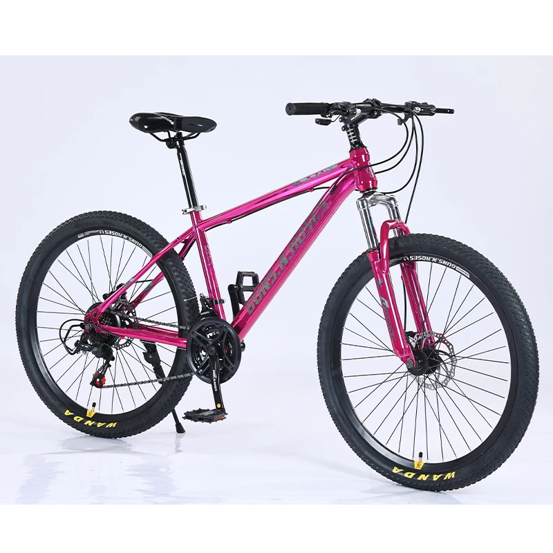 New Design 26inch 21speed MTB High Carbon Steel Frame Adult Outdoor Sports Electroplating Process with Spoke Wheels