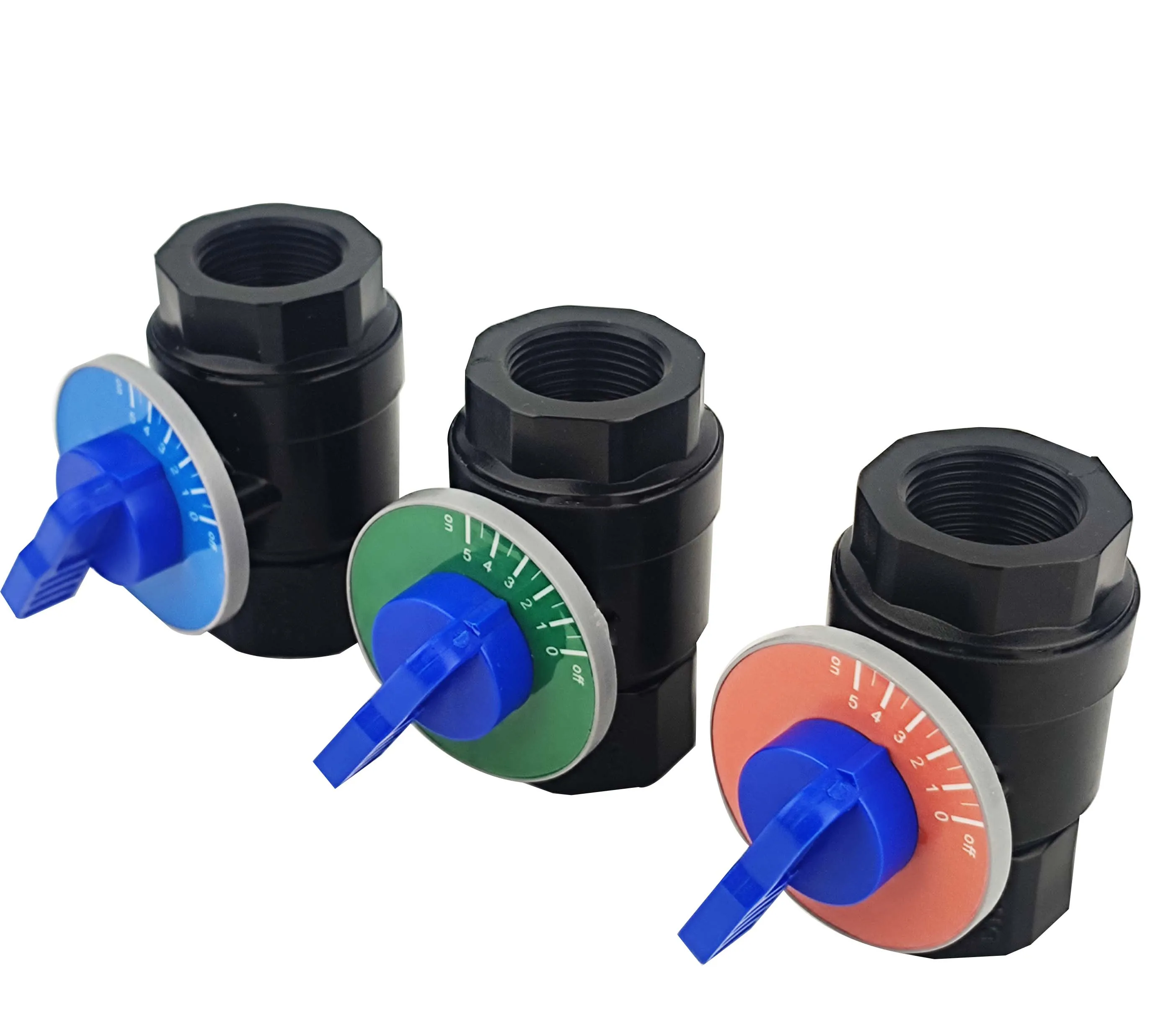 DN15 UPVC  Metering ball valve NPT threaded