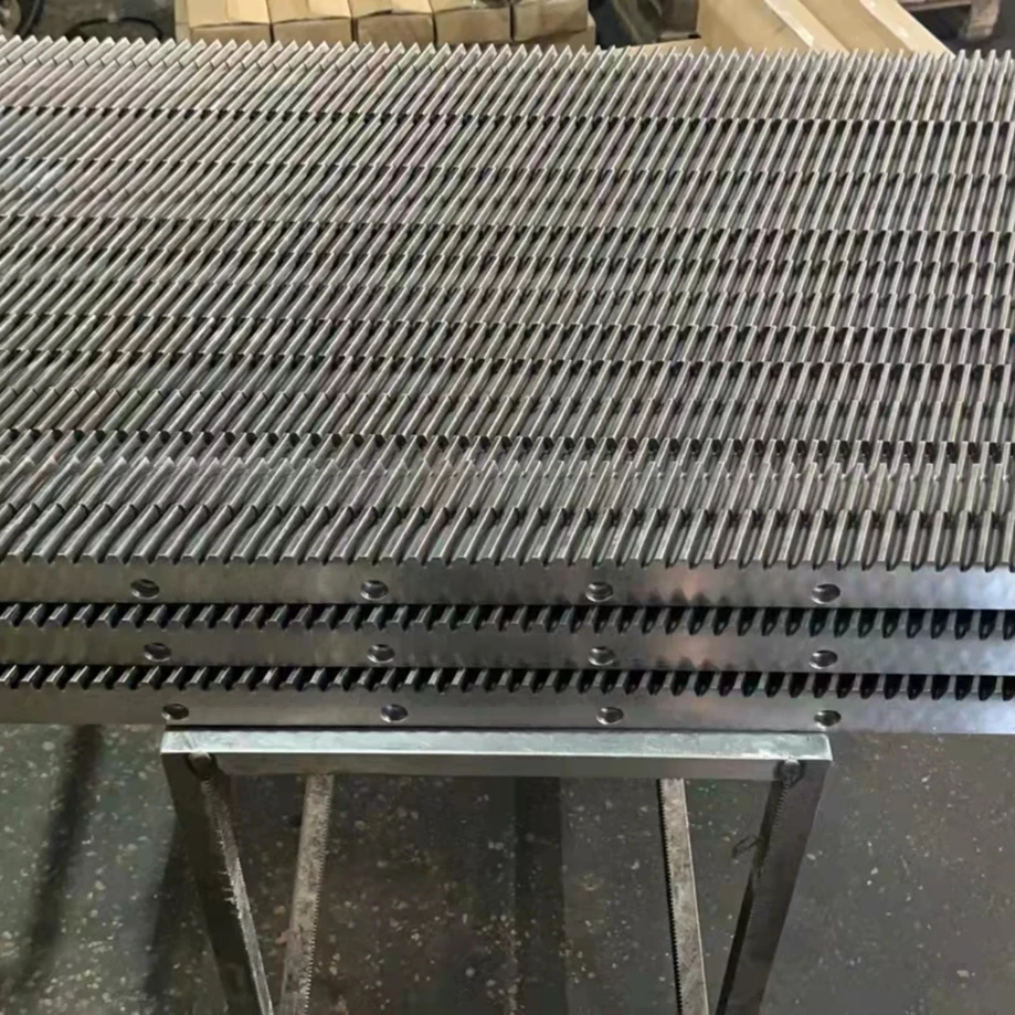 Custom M3 Straight Teeth Galvanized Gear Rack