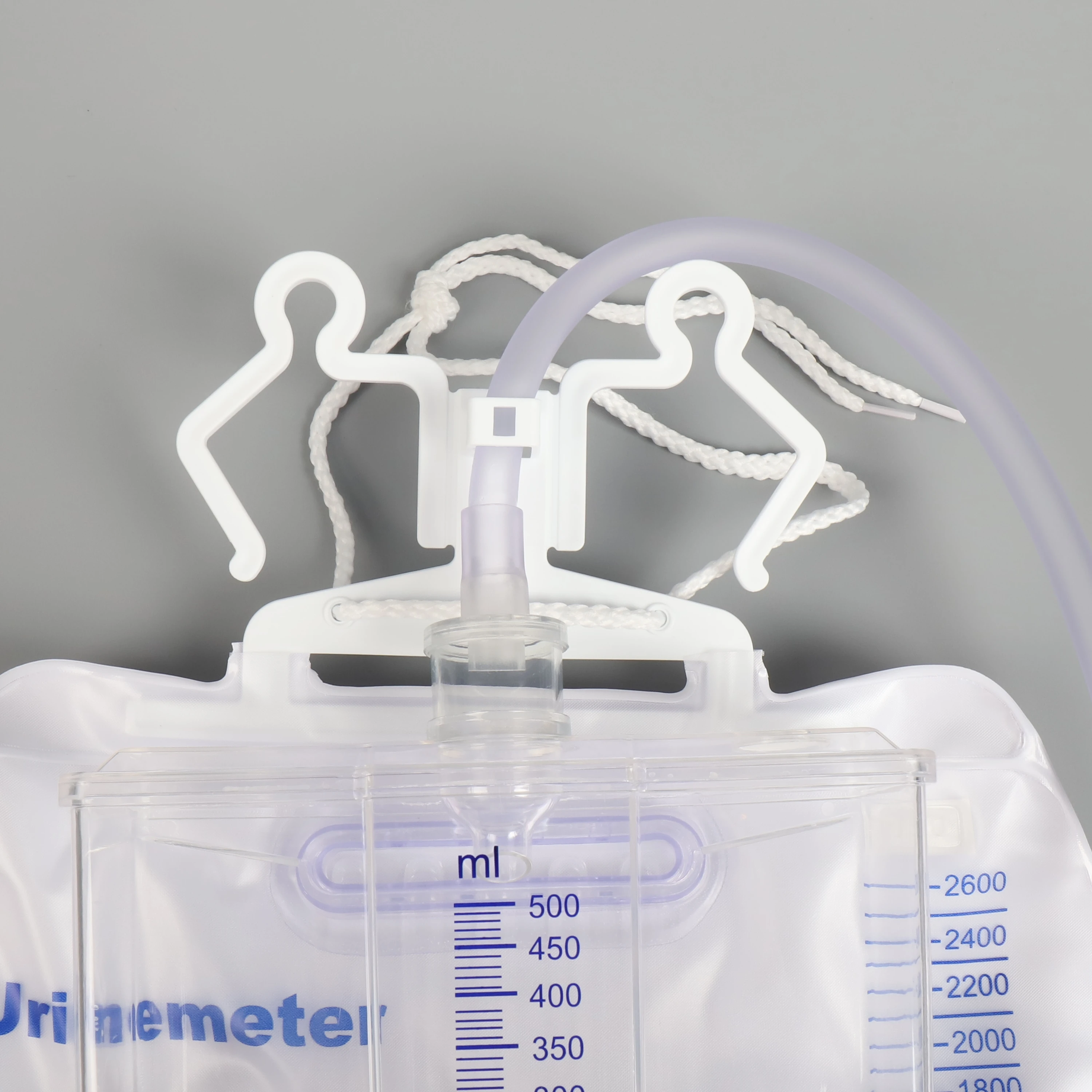 2600cc+500cc Medical Urimeter/urine bag/Urine meter with 1 chamber