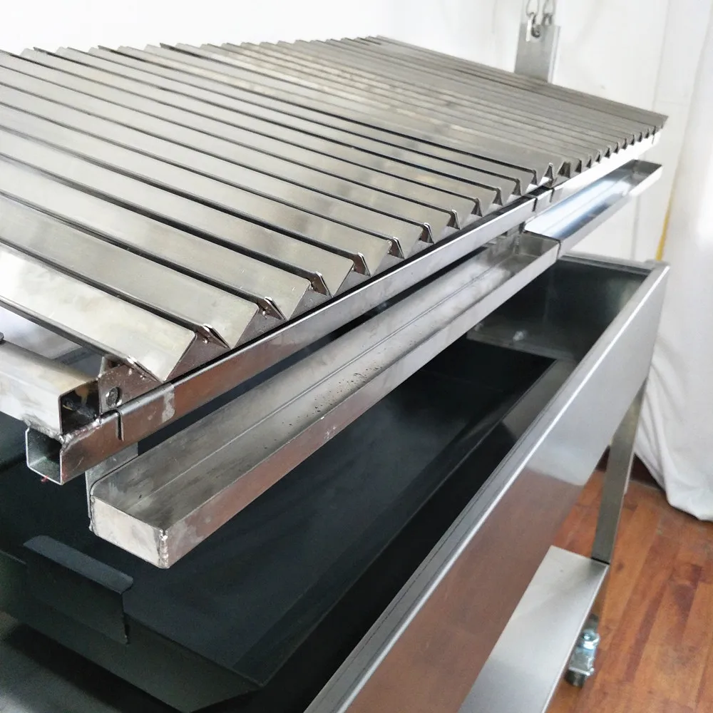 Argentine bbq adjustable parrilla  groover asado bbq grill