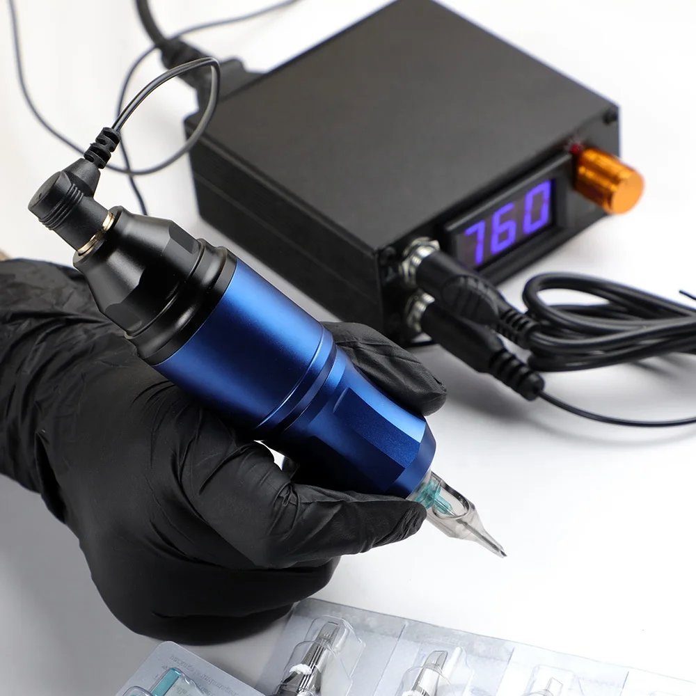 2022 wireless tattoo rotary machine pen permanent makeup and tattoo new hollow cup motor tattoo machine