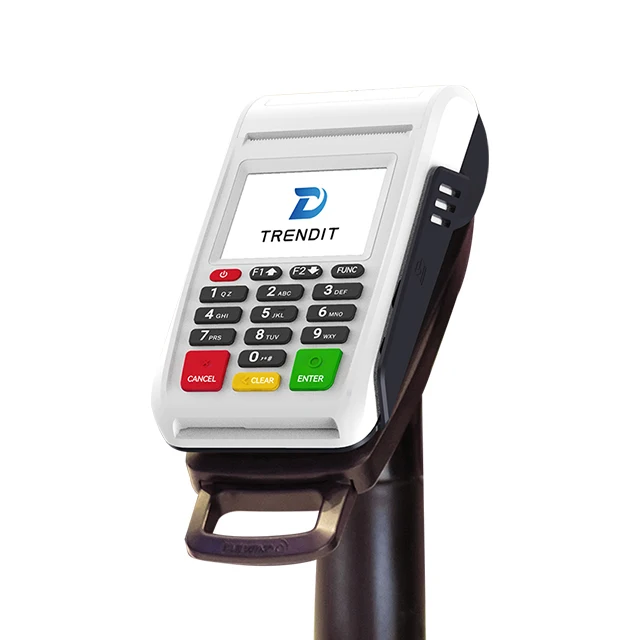 Операционная система Linux Smart POS NFC Магнитная плата IC терминал оплаты с PINPAD