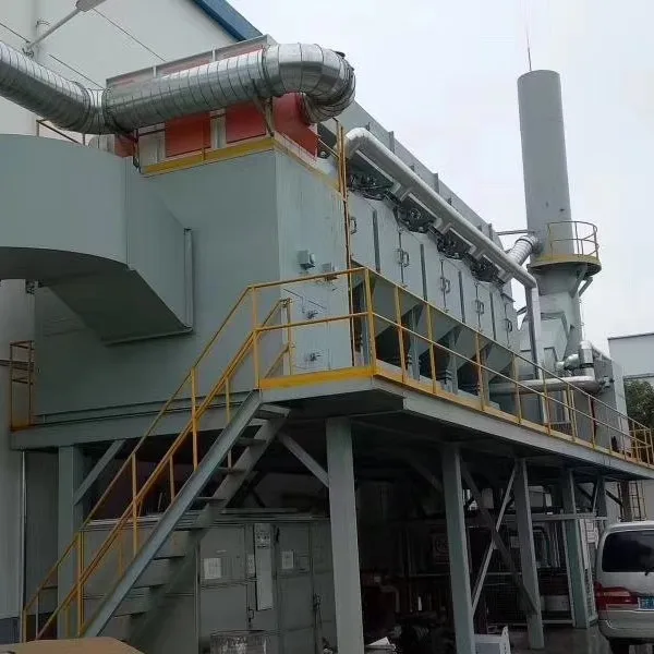 
High Quality Exhaust Gas Treatment Automatic Powder Coating Line Equipment Machine 